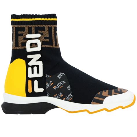 fendi sneakers boots|fendi designer sneakers women.